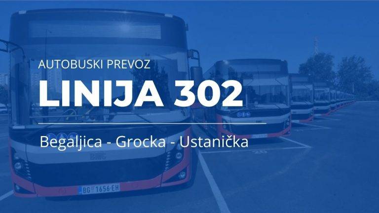lIinija 302 Begaljica