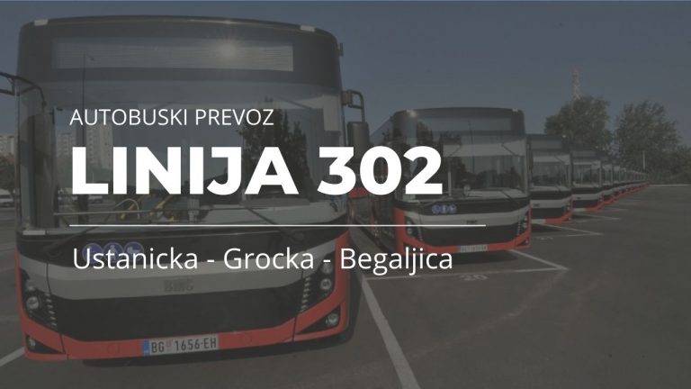 lIinija 302 Ustanička